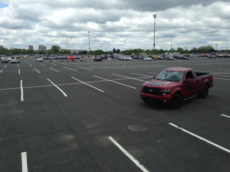 Illustration for article titled We Took A Ford F-150 Autocrossing And We Didn't Die